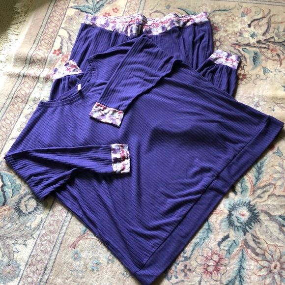 NWT Rhonda Shear 2. piece plus jogger loungewear - Picture 2 of 9